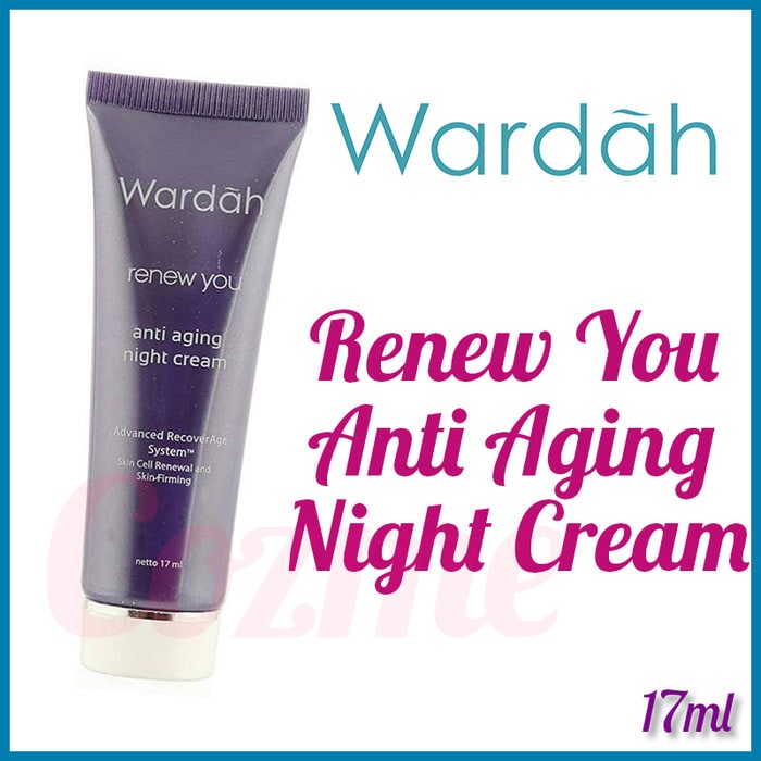 Jual Wardah Renew You Anti Aging Krim Siang dan Malam