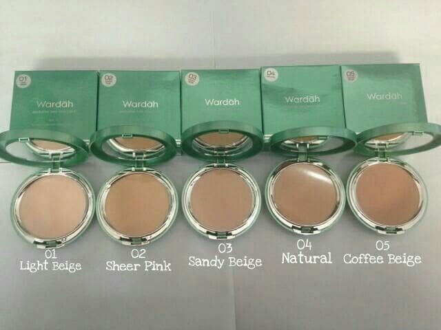 Jual Wardah Exclusive Refill Two Way Cake Isi Ulang Bedak