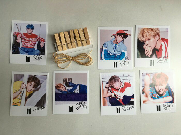 jual polaroid bts penjepit kayu tali rami kstuff id1 jual polaroid bts penjepit kayu tali rami kstuff id1