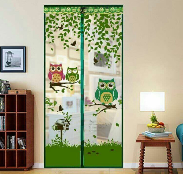Aiueo Magic Mesh Tirai Magnet Anti Nyamuk Motif Monkey Tirai Pintu Source · Tirai Pintu Kamar