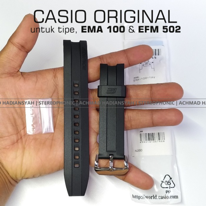 casio edifice ema 100 strap