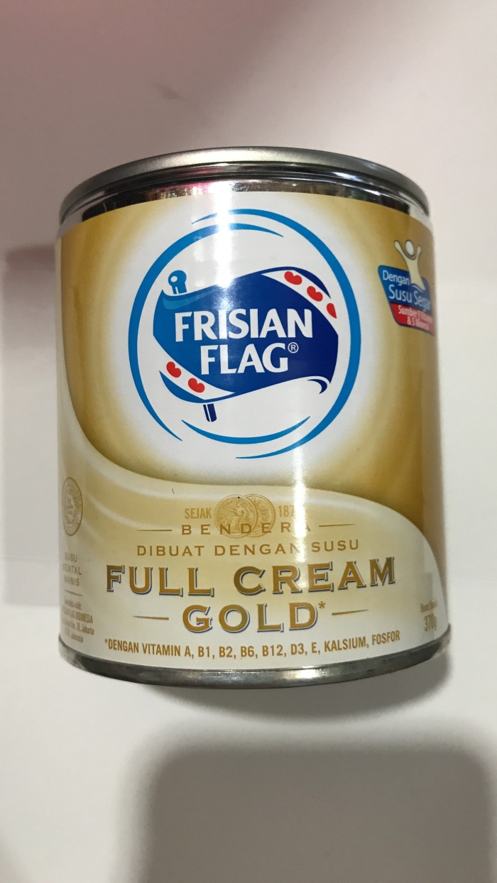 Jual Frisian Flag Full Cream Gold 370g / Susu Bendera ...