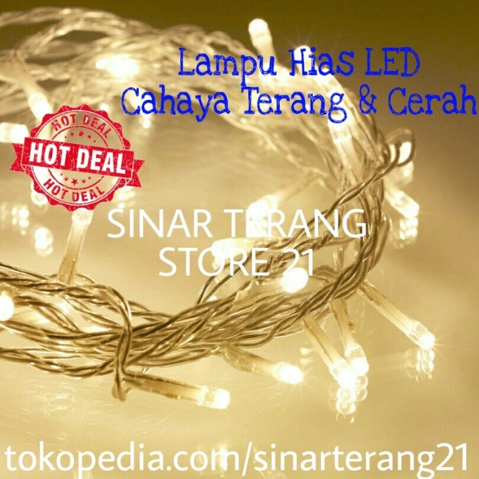 Lampu Led Natal Le Warm White 10 M 100 Daftar Harga Led Natal Warm White 100 Lampu Hias T Kuning Tumbler Le