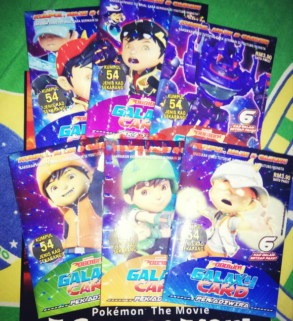 Jual Boboiboy Galaxy Card Set 54 Cards Cover Namisya Tokopedia