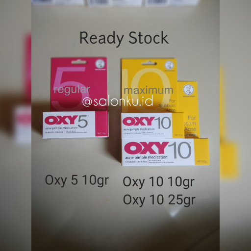 oxy 10 isi 25gram - acne pimple medication /obat jerawat