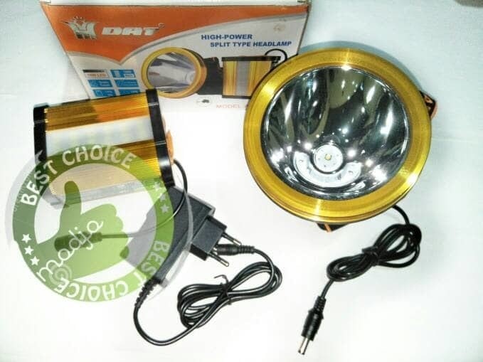 Foto Produk (Murah) senter kepala belor power aki plus led emergency (dat AT-707B) dari AZKIA OS