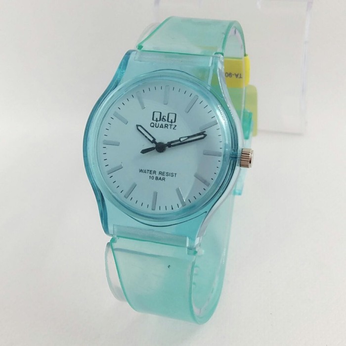 Q&Q (W1.1 - Jam tangan wanita Q&Q - rubber strap