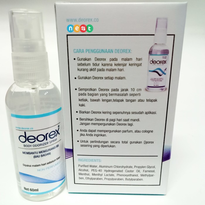 Deorex Obat Penghilang Bau Badan ~ Bau Kaki