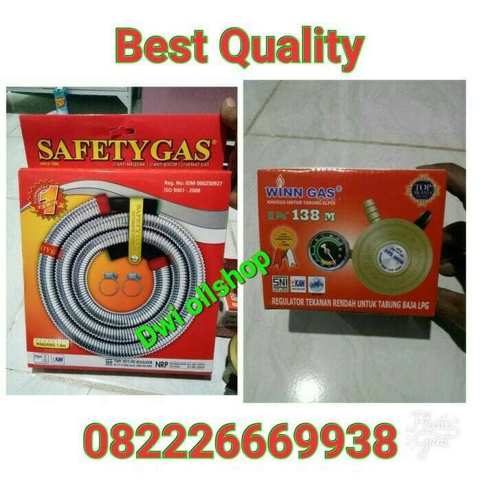 Best Quality Gas >> Jual Regulator Winn Gas Dn 138m Selang Safety Best Quality Jakarta Pusat Bangkit Sentosa Tokopedia Best Quality Gas >> Jual Regulator Winn Gas Dn 138m Selang Safety Best Quality Jakarta Pusat Bangkit Sentosa Tokopedia