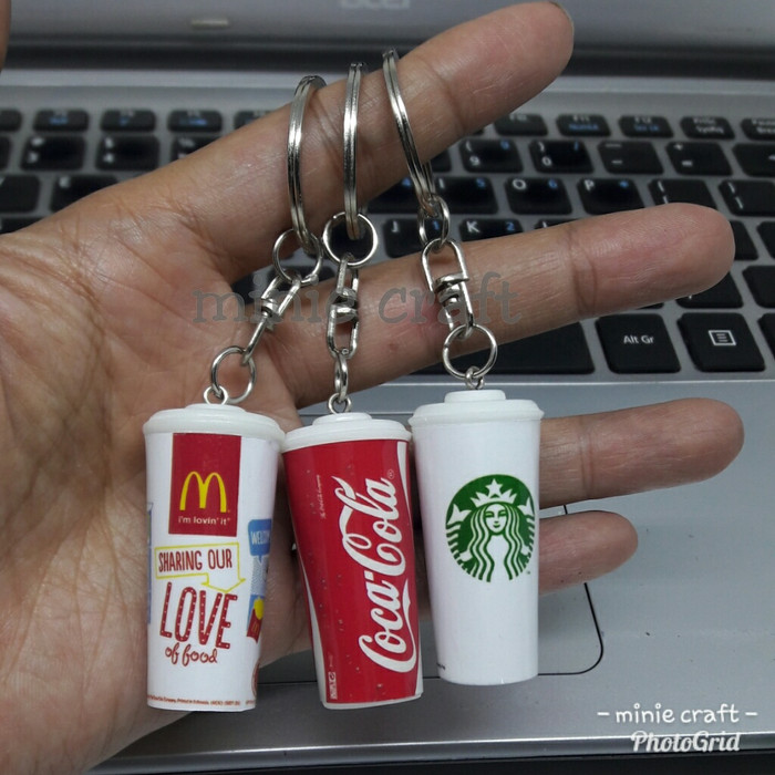 Katalog Gantungan Kunci Minuman Cup Travelbon.com Katalog Gantungan Kunci Minuman Cup Travelbon.com