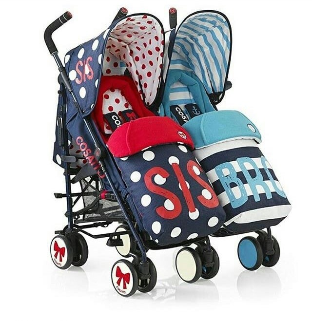 Fox Tale Twin Stroller Luggage Bag For Cosatto Supa Dupa