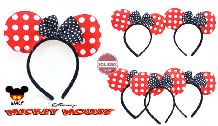 jual bando mickey mouse polkadot minnie mouse solidex jual bando mickey mouse polkadot minnie mouse solidex