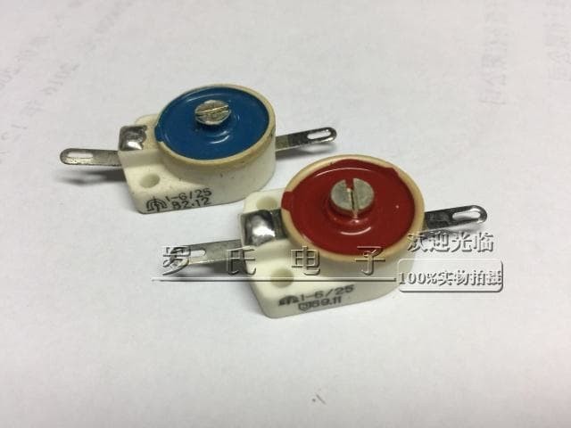 Jual KAPASITOR VARIABEL 6PF 25PF TRIMMER CAPACITOR CERAMIC Jual KAPASITOR VARIABEL 6PF 25PF TRIMMER CAPACITOR CERAMIC