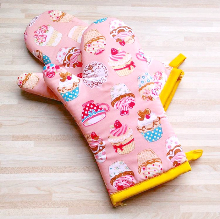 Jual Cempal Sarung Tangan Dapur Motif Cupcake Craftdale Cempal Sarung Tangan Dapur Motif Cupcake