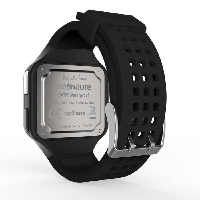 geonaute watch set time