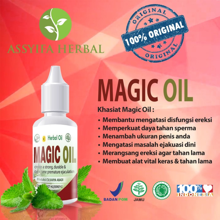 ... atasi disfungsi Source · Dijual Oleh ASSYIFA HERBAL ALAMI di Tokopedia Rp 210 000 Jual Magic Oil Obat Herbal Oles
