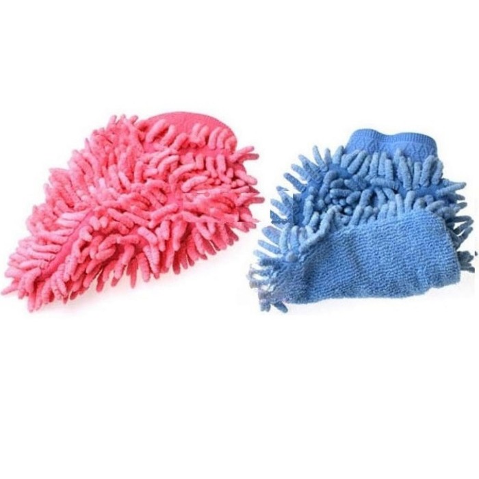 Microfiber Cleaning Glove / Sarung Tangan Pembersih Debu