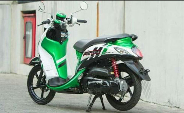 Knalpot standar matic bobokan CSR yamaha Fino Fi