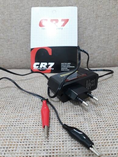 jual adaptor charger aki accu 12v cr7 adaptor tester dzl led jual adaptor charger aki accu 12v cr7 adaptor tester dzl led