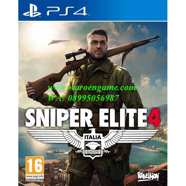 Ps4 sniper elite 4 (r2 / reg 2 / english, playstation 4 game)