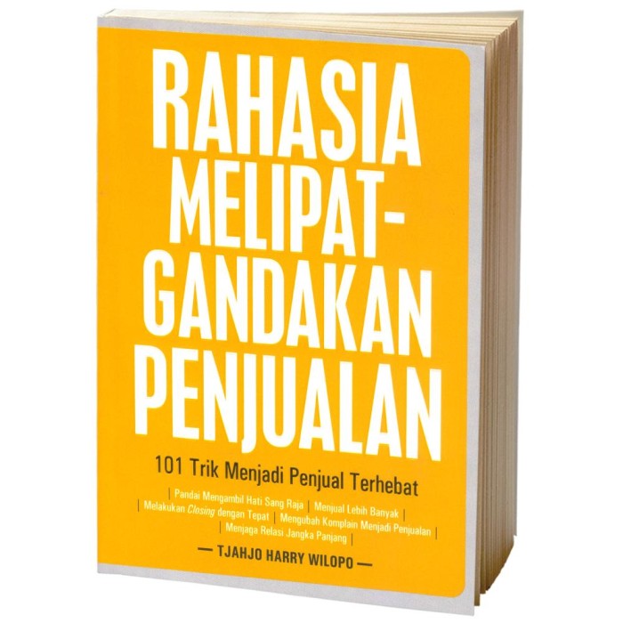 Suka Buku - Rahasia Melipatgandakan penjualan