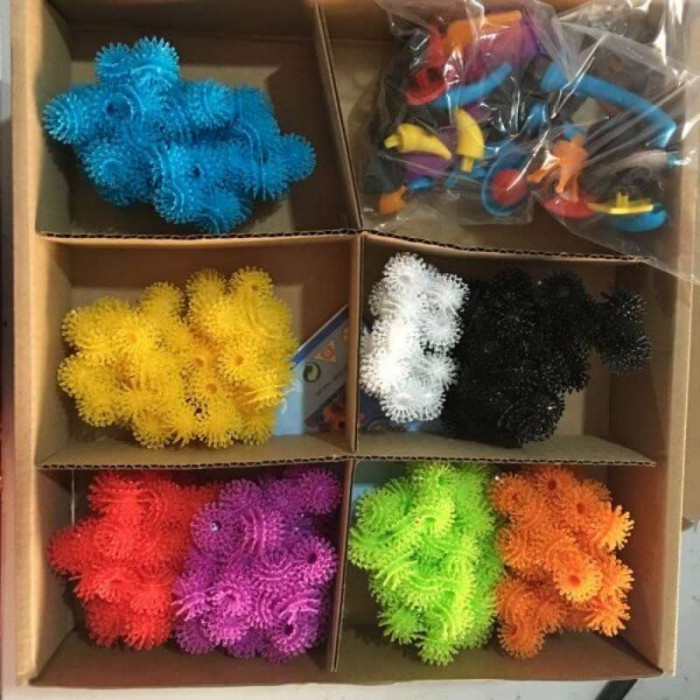 Mainan Edukasi Bunchem Magic Puffer Ball Mega Pack 400 pcs