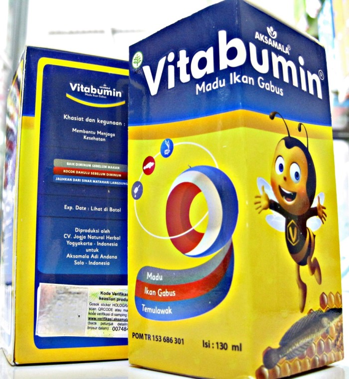 Madu Anak Vitabumin | Madu Ikan Gabus | Albumin | Original