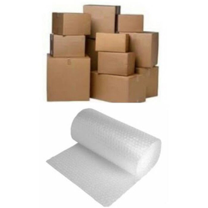 Jual Kardus + Bubble Wrap / Tambahan Kotak Dus Packingan