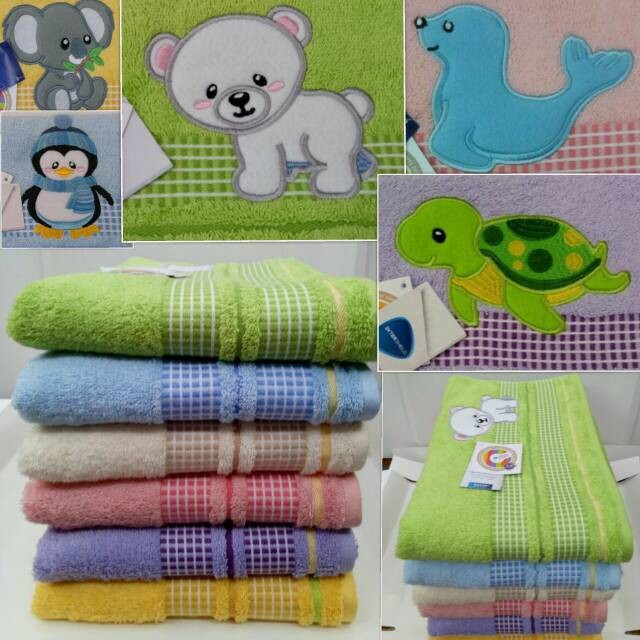 Handuk Mandi Terry Palmer Concept Bermotif 70 x 135 cm