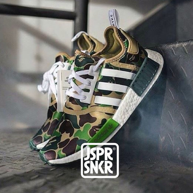 Jual Bape x Adidas NMD R1 Green Camo Kota Bandung Jasper Sneakerz | Tokopedia Jual Bape x Adidas NMD R1 Green Camo Kota Bandung Jasper Sneakerz | Tokopedia