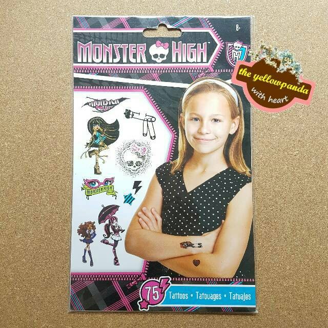 monster high tattoos