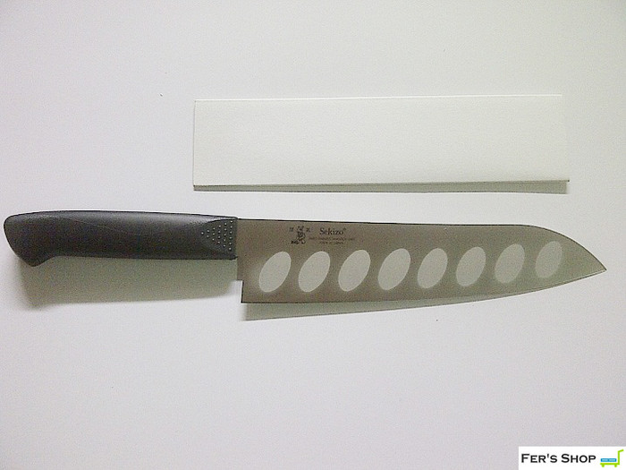 Jual Pisau Chef Santoku Jepang Sekizo (tipe granton ...