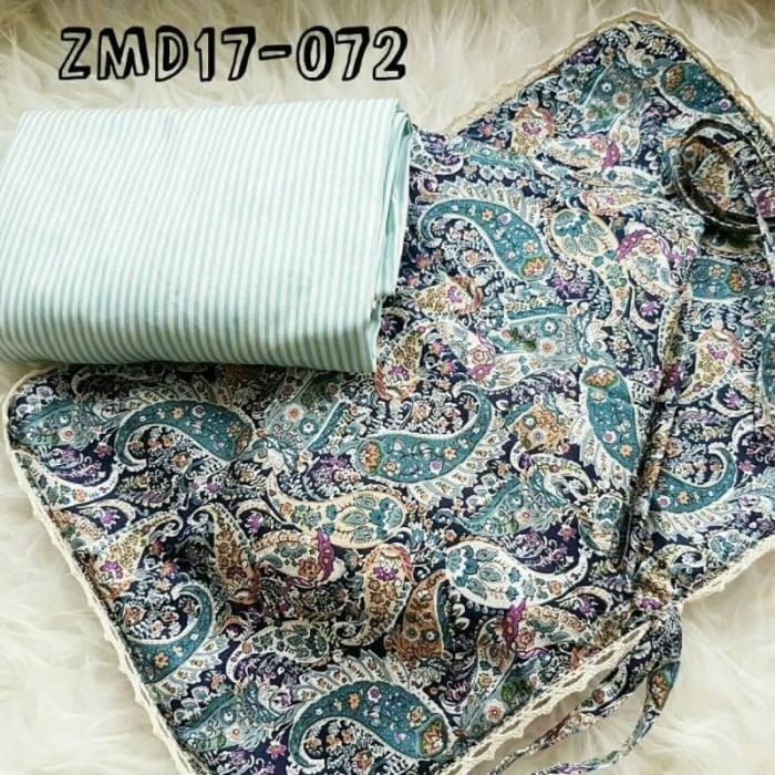jual mukena katun jepang dewasa tanpa karet di dahi motif bunga hijau luvvv jual mukena katun jepang dewasa tanpa karet di dahi motif bunga hijau luvvv