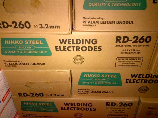 jual kawat las nikko steel rd 260 3 2 mm x 350 mm 1 jual kawat las nikko steel rd 260 3 2 mm x 350 mm 1