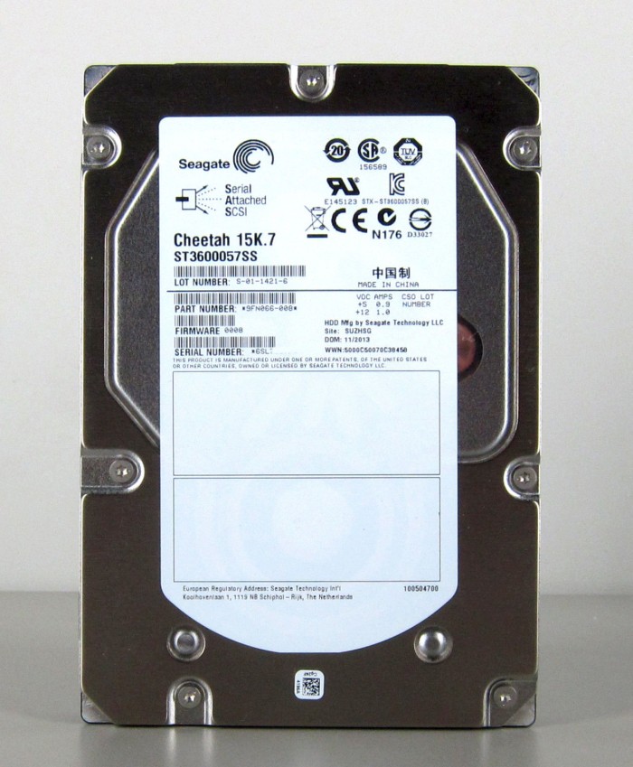 SEAGATE ST3600057SS 600GB 15000 RPM 3.5/" SAS Hard Drive