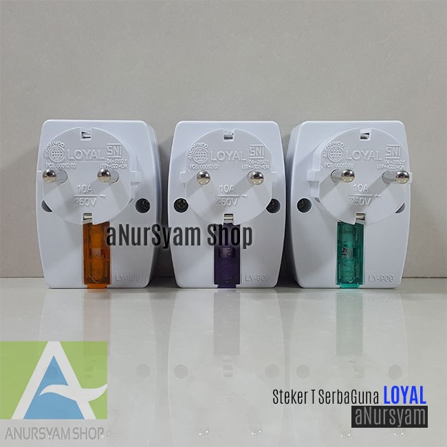 Loyal Ly927 Blister Steker T Arde Elbow 2 Pcs Daftar Harga Source · Steker T SerbaGuna LOYAL LY 909 Colokan Listrik LOYAL