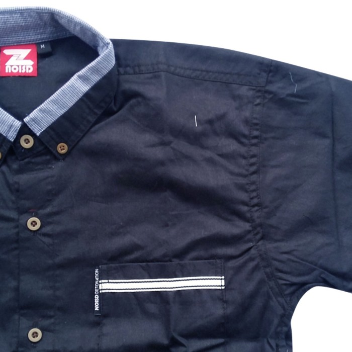 Noisd Detonation Kemeja Lengan Pendek 17.02.230THRU - Navy .
