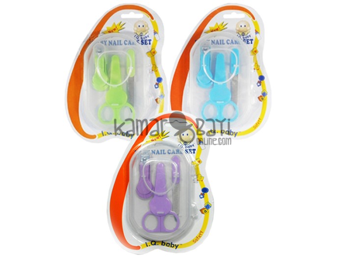 iq baby nail care set manicure iq gunting kuku scissor iq baby nail care set manicure iq gunting kuku scissor