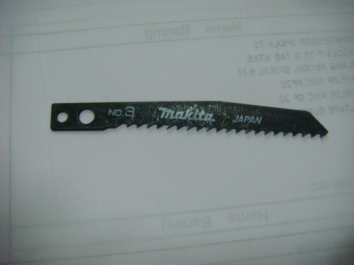 Jual Makita Blade / Mata Jigsaw No 3 (untuk kayu) Kota Bandung Hong