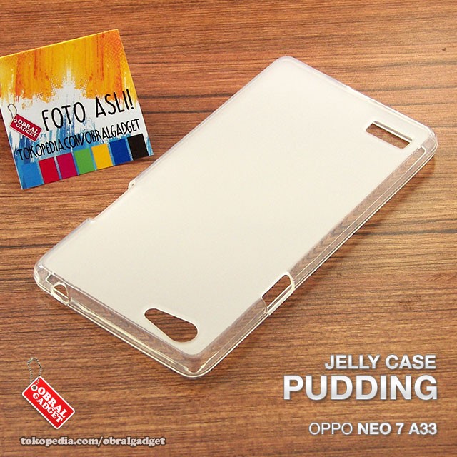 Soft Jelly Case Oppo Neo 7 A33 Gel Silicon Silikon Softcase Casing