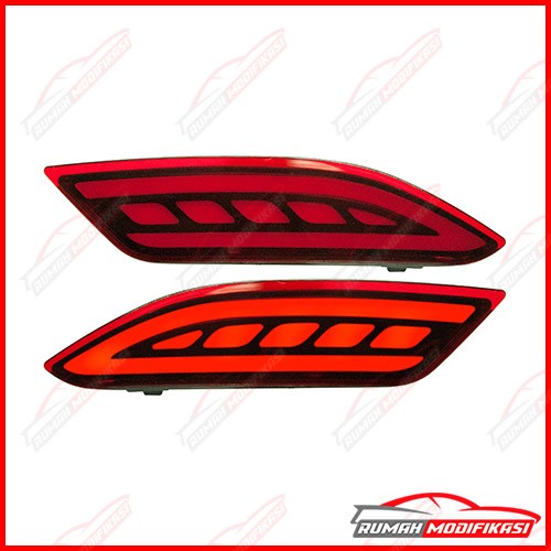 Foto Produk BUMPER LAMP - HONDA HRV 2015-ON - LED - LIGHT BAR - 2 FUNCTION dari Rumah-Modifikasi