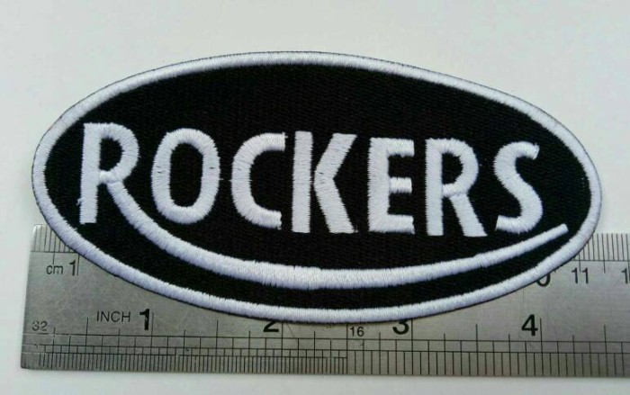 Alabama Mini Rocker Embroidered Biker Patch