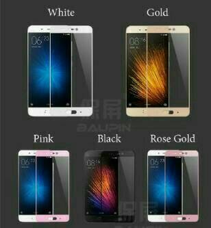 Screen Guard Tempered Glass Warna Xiaomi Redmi 3 / Redmi 3S / Pro