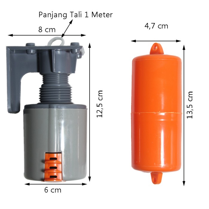 EELIC PER-ST70 Pelampung Radar Otomatis Untuk Tandon Air