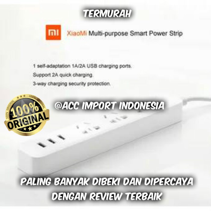 Jual Stop Kontak Xiaomi Mi Smart Power Adapter jual stop kontak xiaomi mi smart power adapter
