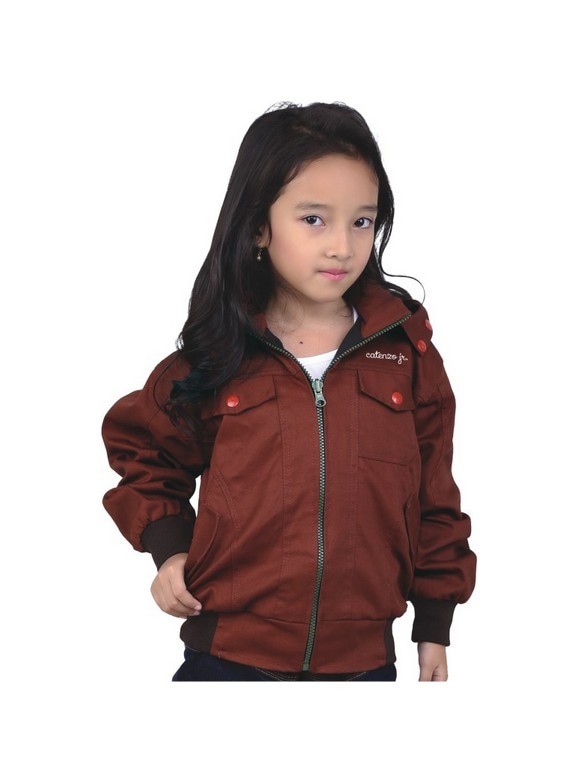 Jaket Anak perempuan Catenzo Junior CNU 138 Marun 4,6,8,10