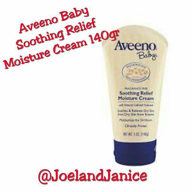 aveeno baby soothing relief moisture cream