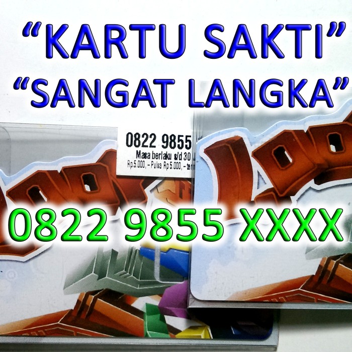Perdana Nomor Cantik Simpati Loop 3G Special Kartu Sakti Telkomsel