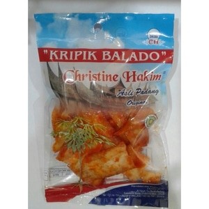 jual kripik balado christine hakim 100 gram keripik sanjai toko erna jual kripik balado christine hakim 100 gram keripik sanjai toko erna