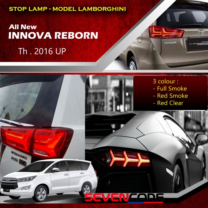 Toyota 2016 Models >> Jual Stop Lamp Toyota All New Innova Reborn 2016 Model Lamborghini Jakarta Pusat Cv Alvin Auto Parts Tokopedia Toyota 2016 Models >> Jual Stop Lamp Toyota All New Innova Reborn 2016 Model Lamborghini Jakarta Pusat Cv Alvin Auto Parts Tokopedia
